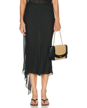 ANDAMANE Clare Midi Skirt - Black