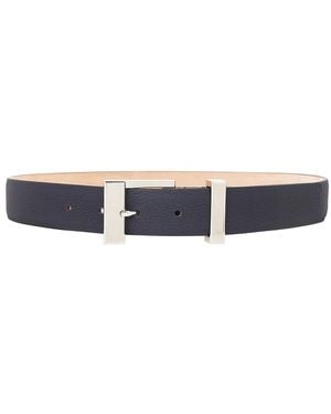 KHAITE Manhattan 30Mm Belt - Blue