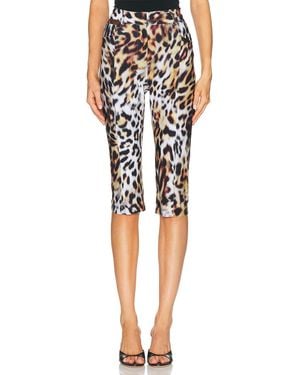 Norma Kamali Pedal Pusher Capri Pant - Black
