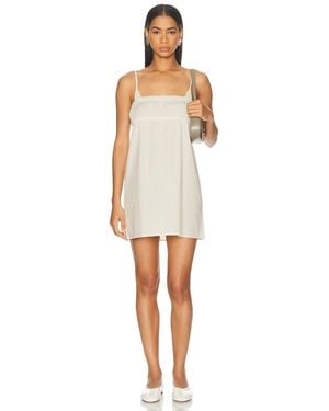 Deiji Studios Edge Dress - White
