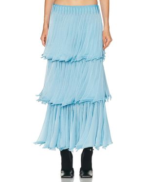 Alaïa Alaϊa Layered Skirt - Blue