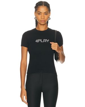 Coperni 4 Play Baby Tee - Black