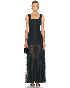 L'academie Abri Gown - Black