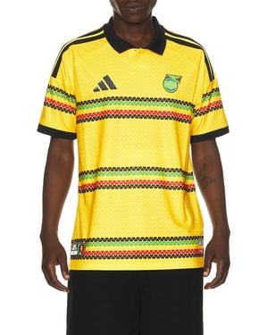 adidas Originals Jff Jamaica 26 World Cup Jersey - Yellow