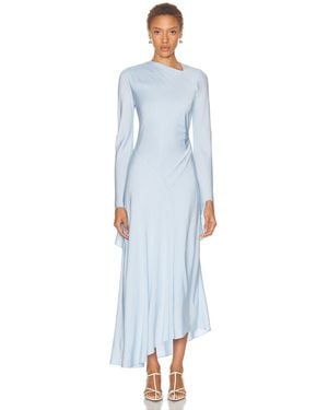 SRG Marlowe Silk Gown - Blue