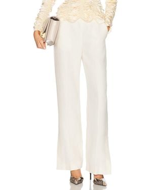 KHAITE Grenare Pant - White