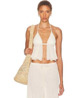 Montce X Elsa Hosk Emma Tank Top - White