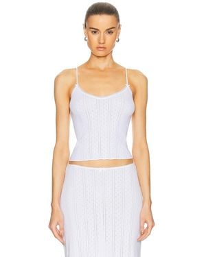 Cou Cou Intimates The Long Cami Top - White