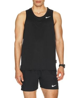 Nike Miler Dri-Fit Running Tank Top - Black