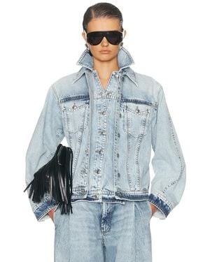Sportmax Cloro Denim Jacket - Blue