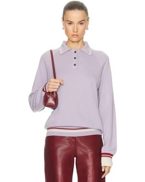 AMIYA Ivy Polo Sweater - Red