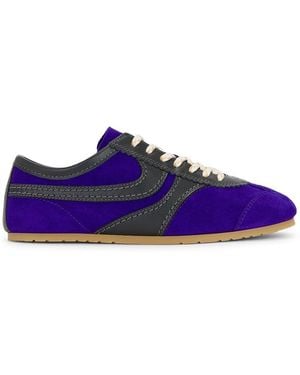 Dries Van Noten Suede Sneaker - Purple