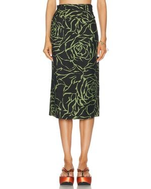 Dries Van Noten Sarai Skirt - Green