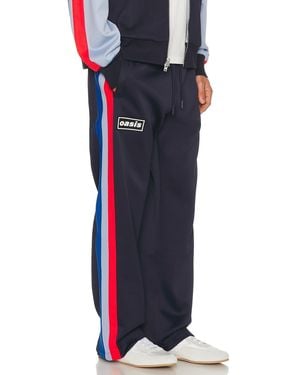 Pleasures X Oasis Forever Track Pants - Blue