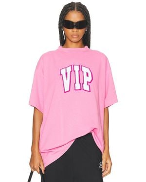 Balenciaga Oversized T-Shirt - Pink