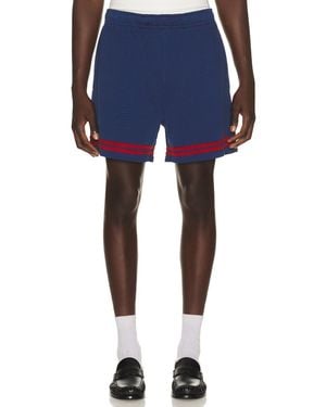 Bode Lakewood Shorts - Blue