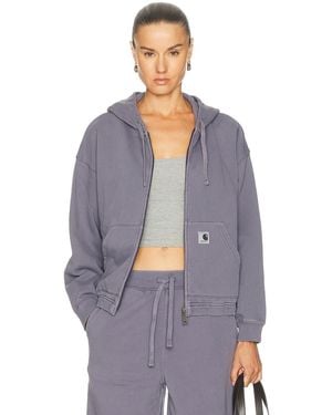 Carhartt Hooded Hoggard Jacket - Blue