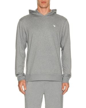 Vuori Ponto Pullover Hoodie - Gray