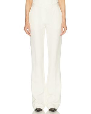 Alex Perry Tailored Suiting Bootcut Trouser - White