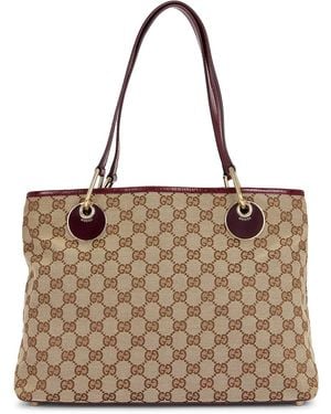 Gucci Eclipse Tote Bag - Brown