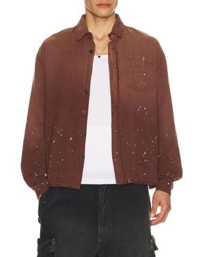 Rélyk Billy Cropped Shirt - Brown