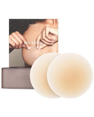 NOOD No-Show Reusable Round Nipple Covers 3 Inch - Pink