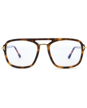 Tom Ford Navigator Eyeglasses - Blue