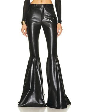Saint Laurent Wide Leg Pant - Black