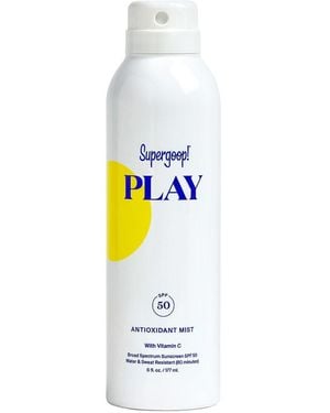 Supergoop Play Antioxidant Body Mist Spf 50 6Oz - White