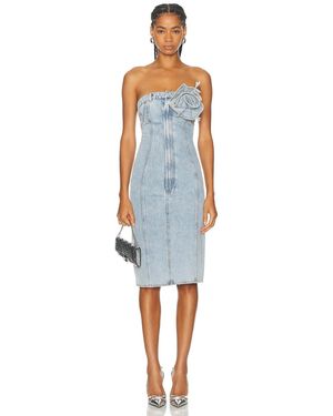 Area Midi Dress - Blue