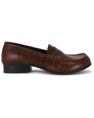Phileo 079 Crocodile Moccasin - Brown