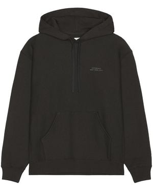 Saturdays NYC Ditch Wool Blend Hoodie - Black