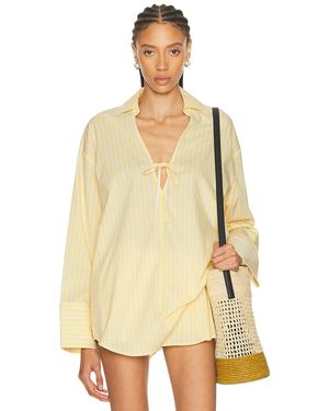 Solid & Striped The Livia Tunic Top - Natural