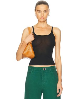 AYA MUSE Scoop Tank Top - Green