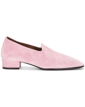 Herbert Levine Soft Touch Suede Loafer - Pink