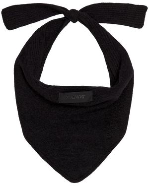 Jacquemus Le Chale Gros Grain - Black