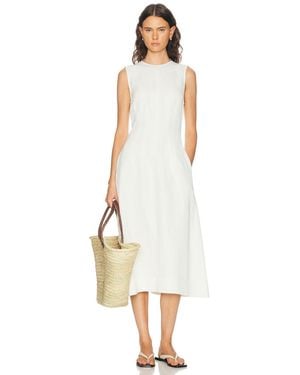 Twp Crewneck Dress - White