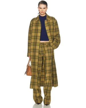 Dries Van Noten Raltonel Coat - Green