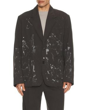 we11done Painted Jacket - Black