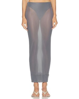 Maygel Coronel Jagua Skirt - Gray