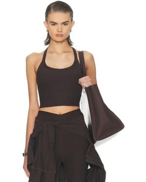 Beyond Yoga Spacedye On The Up Cropped Tank - Black