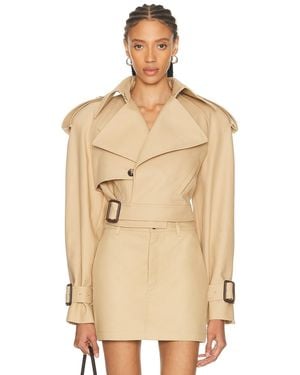 Wardrobe NYC Trench Jacket - Natural