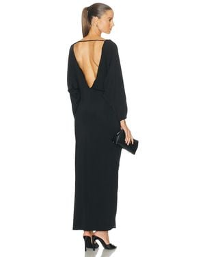 ViX X Rosie Huntington-Whiteley Nina Long Dress - Black