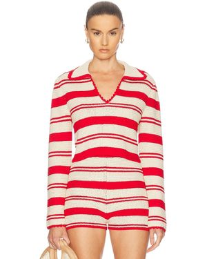 AKNVAS Rowan Knit Top - Red