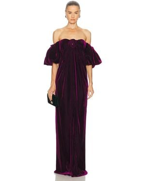 Caroline Constas Rylin Dress - Red