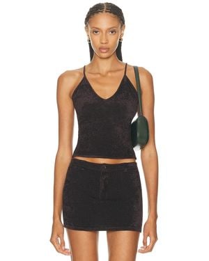 AYA MUSE Velu Top - Black