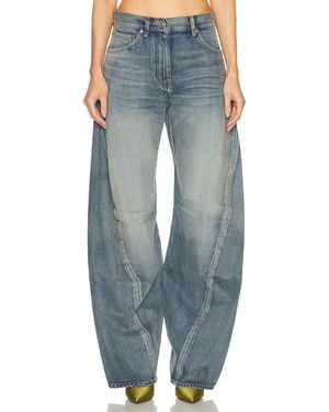 Versace Wide Leg Jeans - Blue