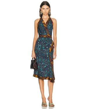 Dries Van Noten Dole Dress - Blue