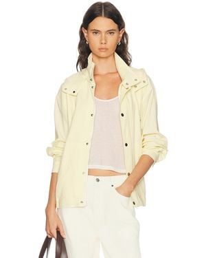 FRAME The Seersucker Track Jacket - White