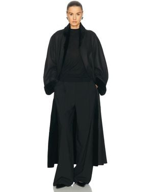 Nour Hammour Dorian Coat - Black